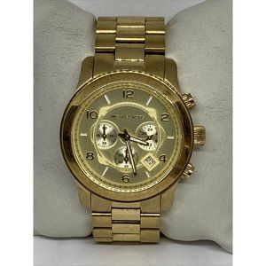 Michael Kors MK8077 Women's Gold Stainless Steel A